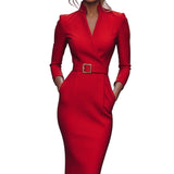 Hanna – High-neck dress