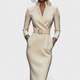 Hanna – High-neck dress