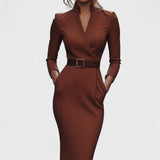 Hanna – High-neck dress