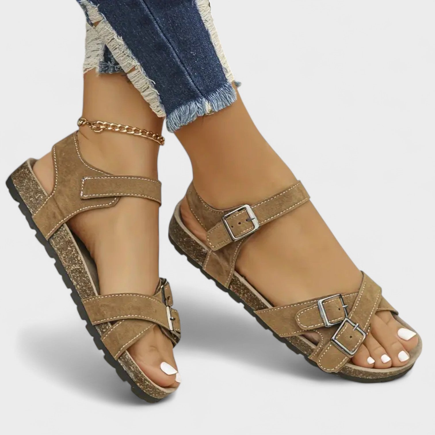 Radmila – Leather sandals