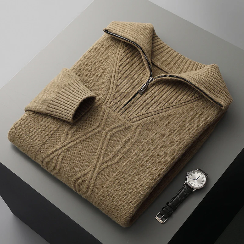 Robert | Classic Half-Zip Jumper