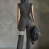 Zorana - Vintage Hooded Jumpsuit
