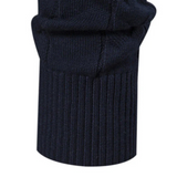 Frederick | Patterned Zip-Neck Jumper