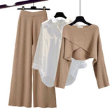 Amalia Cosy Long-Sleeve Three-Piece Set