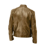 Nigel | Leather-Look Zip Jacket