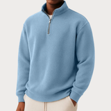Thomas | Knitted Zip-Neck Jumper