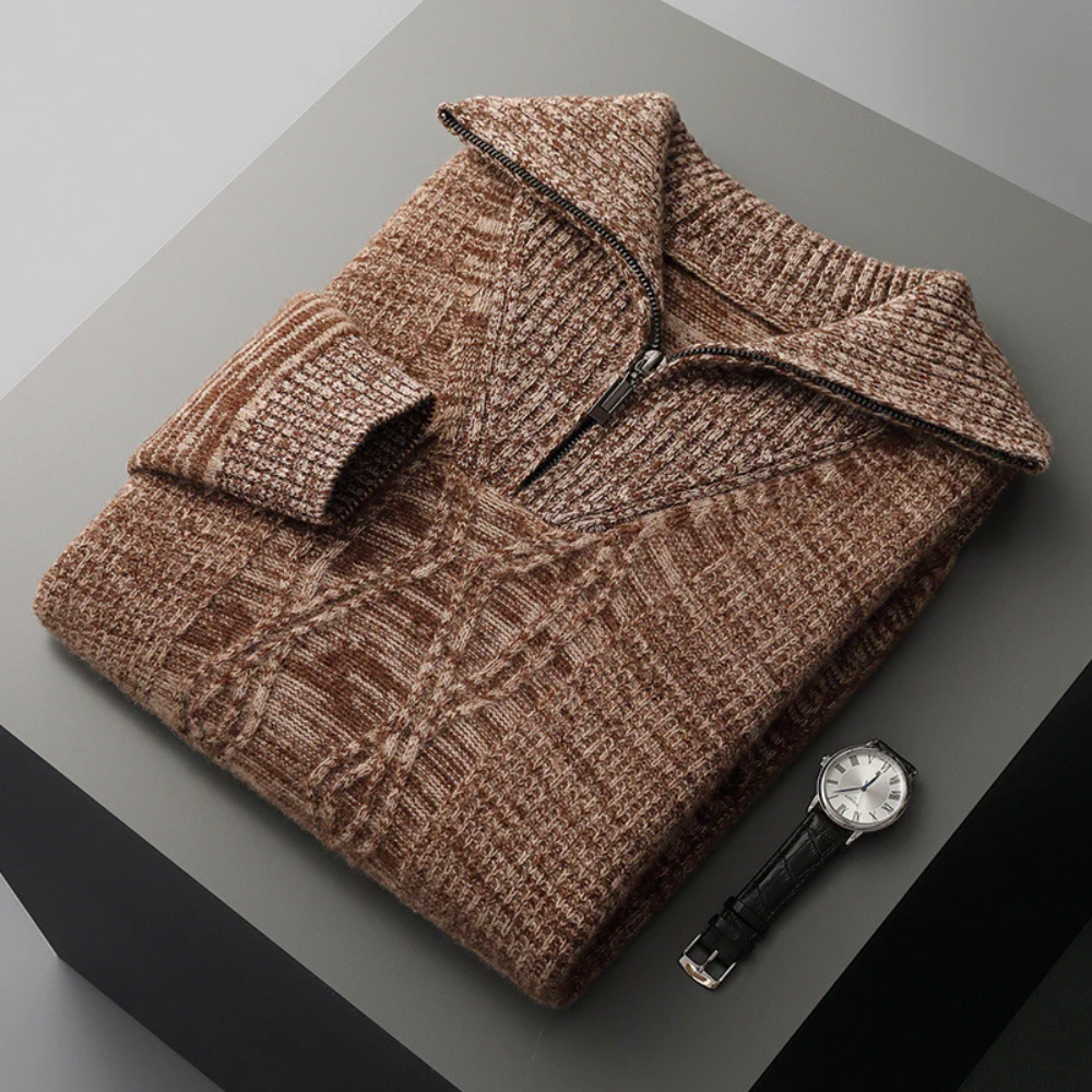 Robert | Classic Half-Zip Jumper