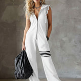 Zorana - Vintage Hooded Jumpsuit