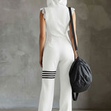 Zorana - Vintage Hooded Jumpsuit