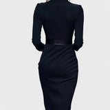 Hanna – High-neck dress