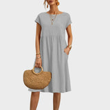 Ankica - Simple dress with pockets
