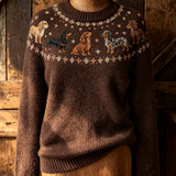 Dolores™ | Dog-patterned sweater