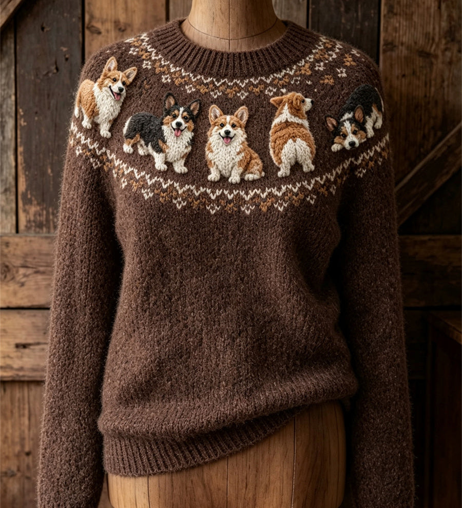 Lucy Welsh Corgi Jumper