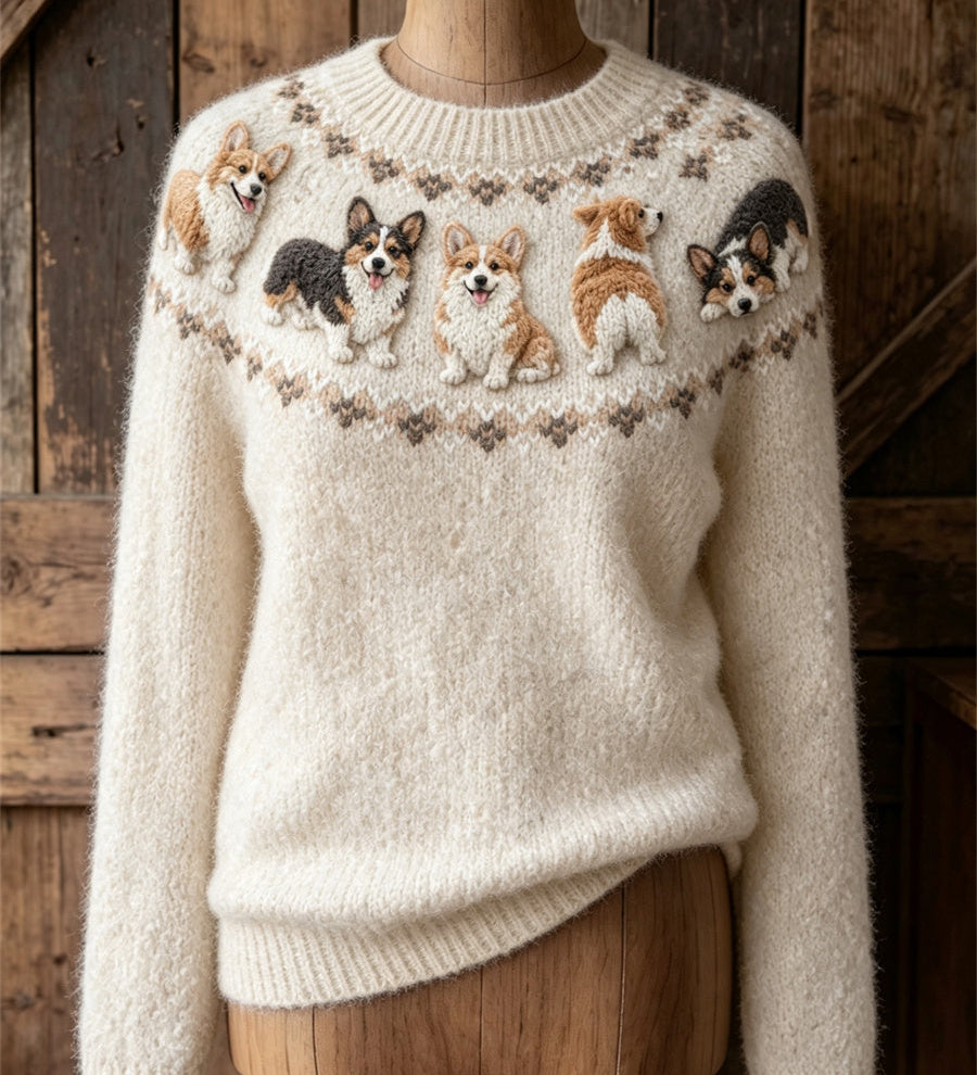 Lucy Welsh Corgi Jumper