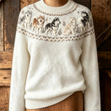 Đurđa™ | Sweater with a dog motif