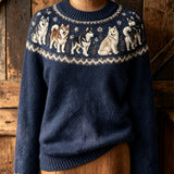 Đurđa™ | Sweater with a dog motif