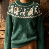 Đurđa™ | Sweater with a dog motif