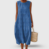 Amalina - Elegant Cotton Dress