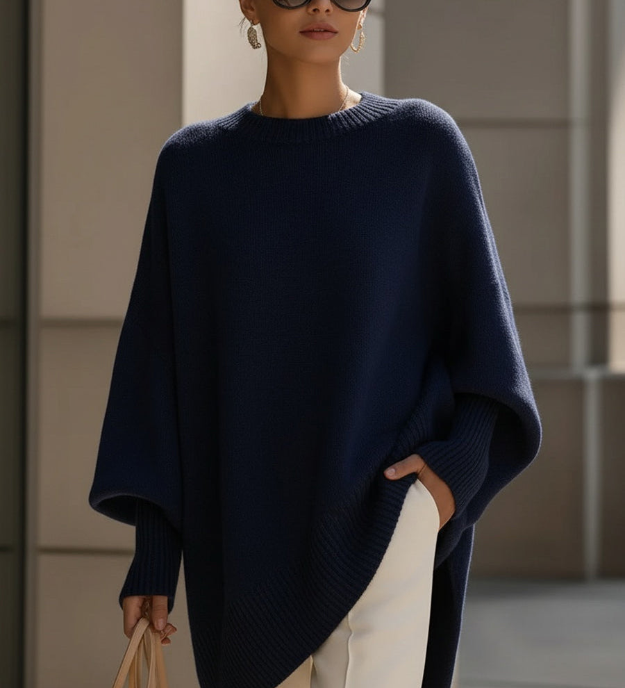 Ivy Oversized Wide-Neck Jumper