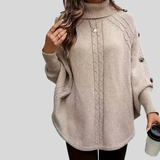Norelle Cable Knit High Neck Jumper