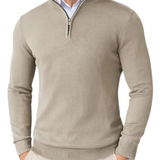 Raymond | Modern Zip-Neck Jumper