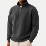 Thomas | Knitted Zip-Neck Jumper