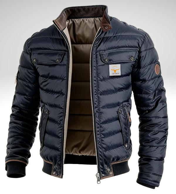 Francis | Contrast-Collar Vintage Jacket