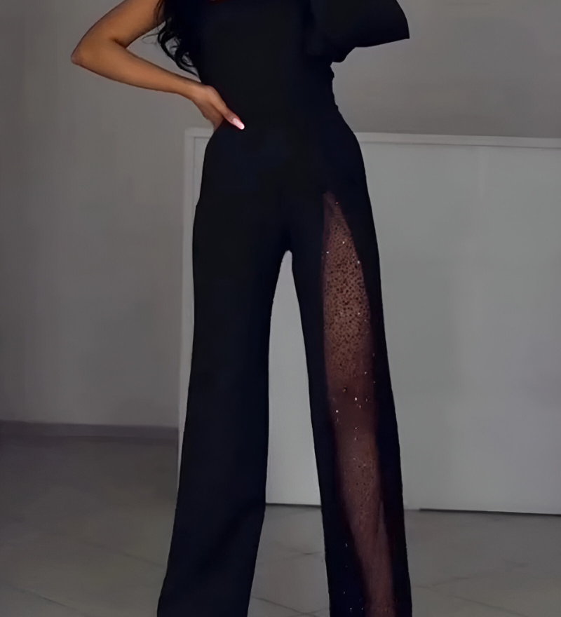 HARPER - Modern wide-leg jumpsuit