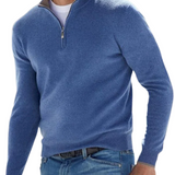 Eric | Classic Zip-Neck Jumper