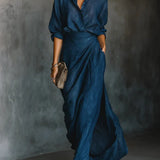 Marta - Maxi Draping Dress