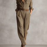 Celia Elegant Brown Jumpsuit