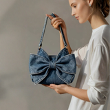 Retro bag with a bow | Kleoniki