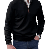 Keith | Everyday Zip-Neck Jumper