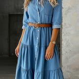 Harriet Comfortable Denim Dress