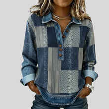 Tea™ | Color-block pattern T-shirt
