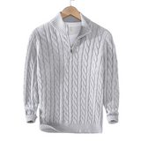 Graham | Casual Zip-Neck Jumper