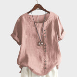 Mirna - Women's short blouse