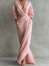 Iva - Linen Maxi Dress