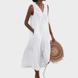 Vita - Chic and Flattering V-Neck Dress