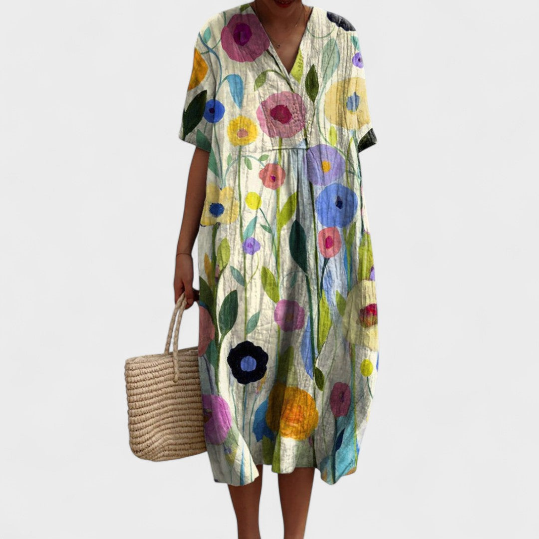 Lorena Colourful Summer Dress