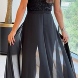 Louna - Stylish sleeveless jumpsuit