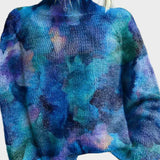 Coral Roll-Neck Jumper