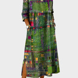 Ariadne Multicolour Patchwork Denim Dress
