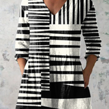 Sophie | Long V-Neck Blouse