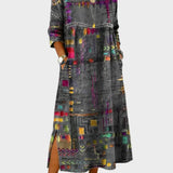 Ariadne Multicolour Patchwork Denim Dress