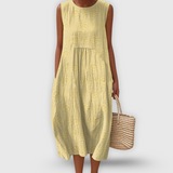 Amalina - Elegant Cotton Dress
