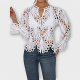Malina – Elegant Lace Blouse