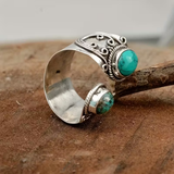 Vintage Boho Δαχτυλίδι με Μωσαϊκό