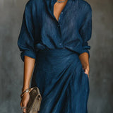Marta - Maxi Draping Dress