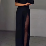 Harper Modern Wide-Leg Jumpsuit